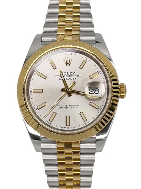 two tone datejust rolex watch|rolex datejust 41mm 126333.